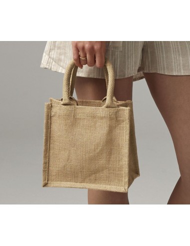 WES-W411-Jute Petite Gift Bag